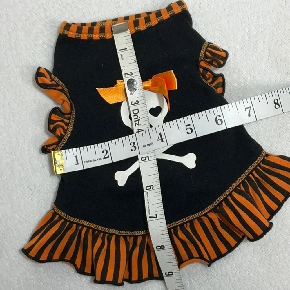 Halloween Skull Pirate Dog Dress